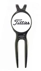 "Titties" Novelty Golf Ball Marker + Black Gunmetal Divot Tool Gift