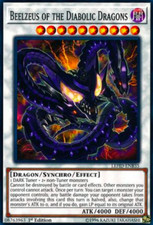 1X NM Beelzeus of the Diabolic Dragons - LEHD-ENB35 - Common 1st Edition