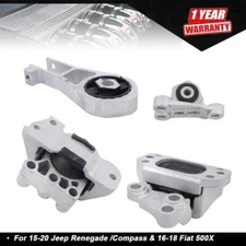 4PCS Engine Motor & Trans Mount Set Fit For 2015-2017  L4 2.4L