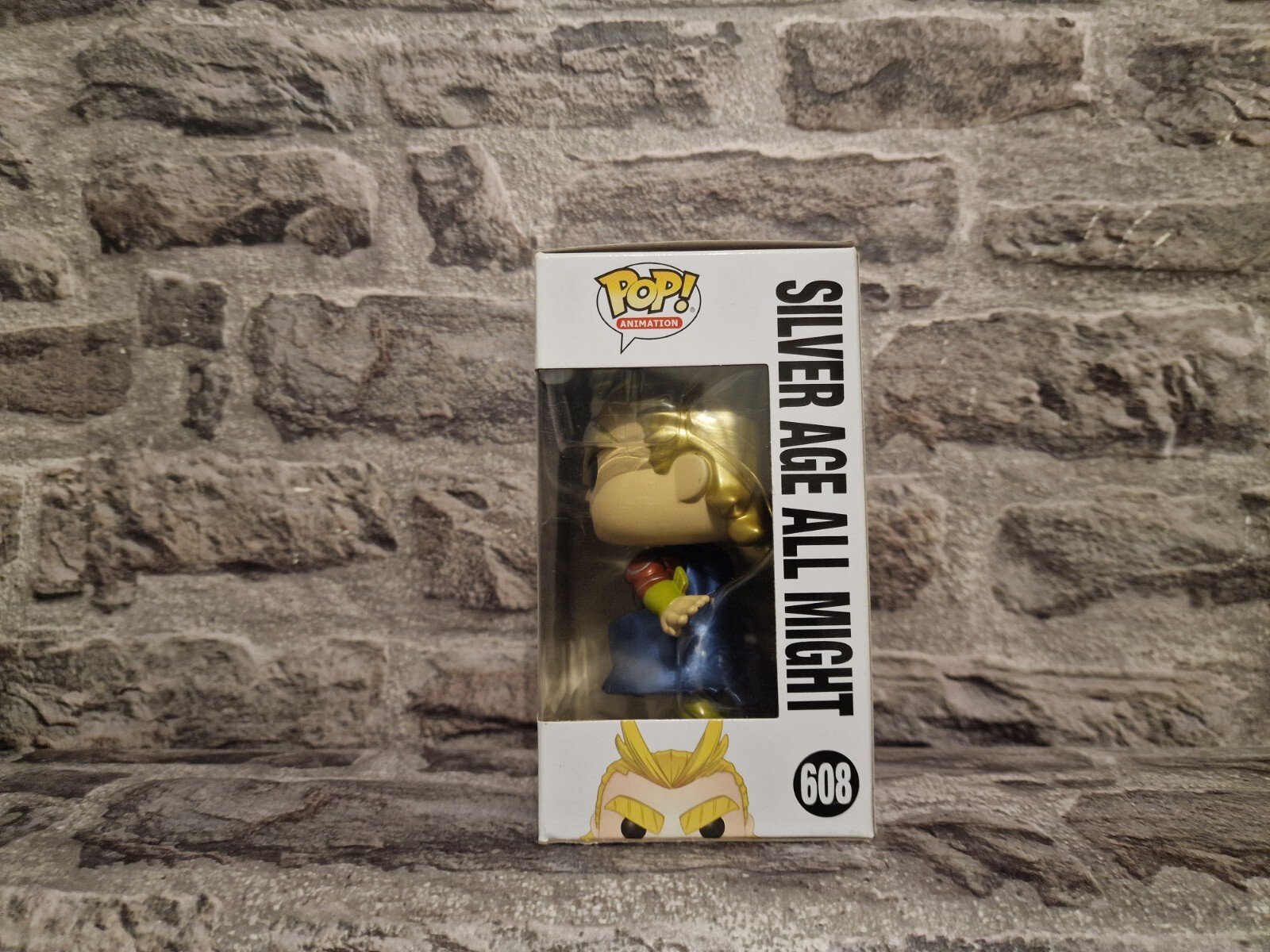 Thumbnail - Funko Pop Silver Age All Might Special Metallic 608 My Hero Academia