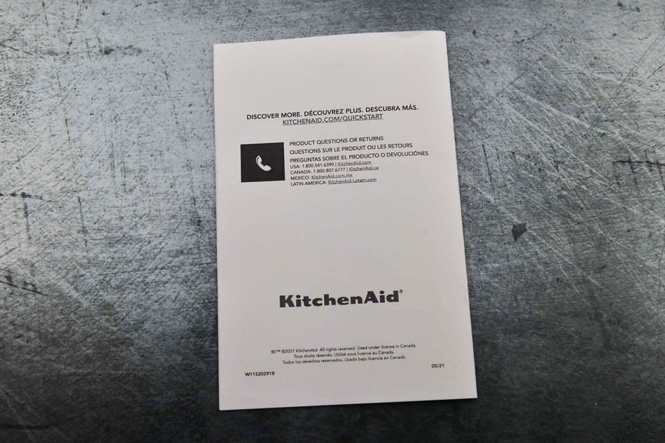 New KitchenAid KCO224 Countertop Oven Owner's Guide Operating Manual eBay