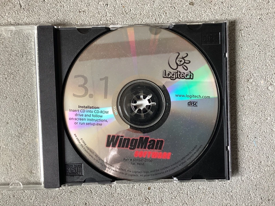 logitech wingman software 3.1 pc cd rom - Bild 1 von 1