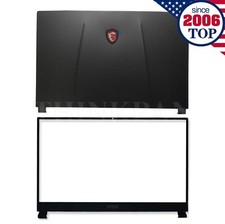 New For MSI GE75 GP75 10SEK/10SDR/10SFR MS-17E2 17E7 E9 Back Cover Bezel Black