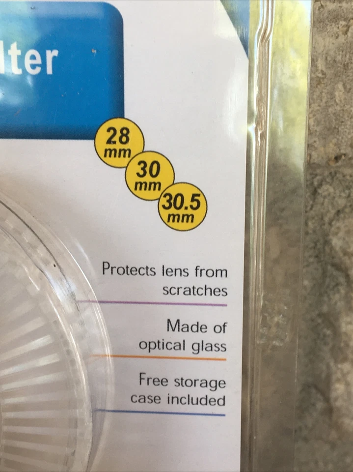Cokin UV Filters 28mm/30mm/30.5mm with Storage Case - Image 3 of 4