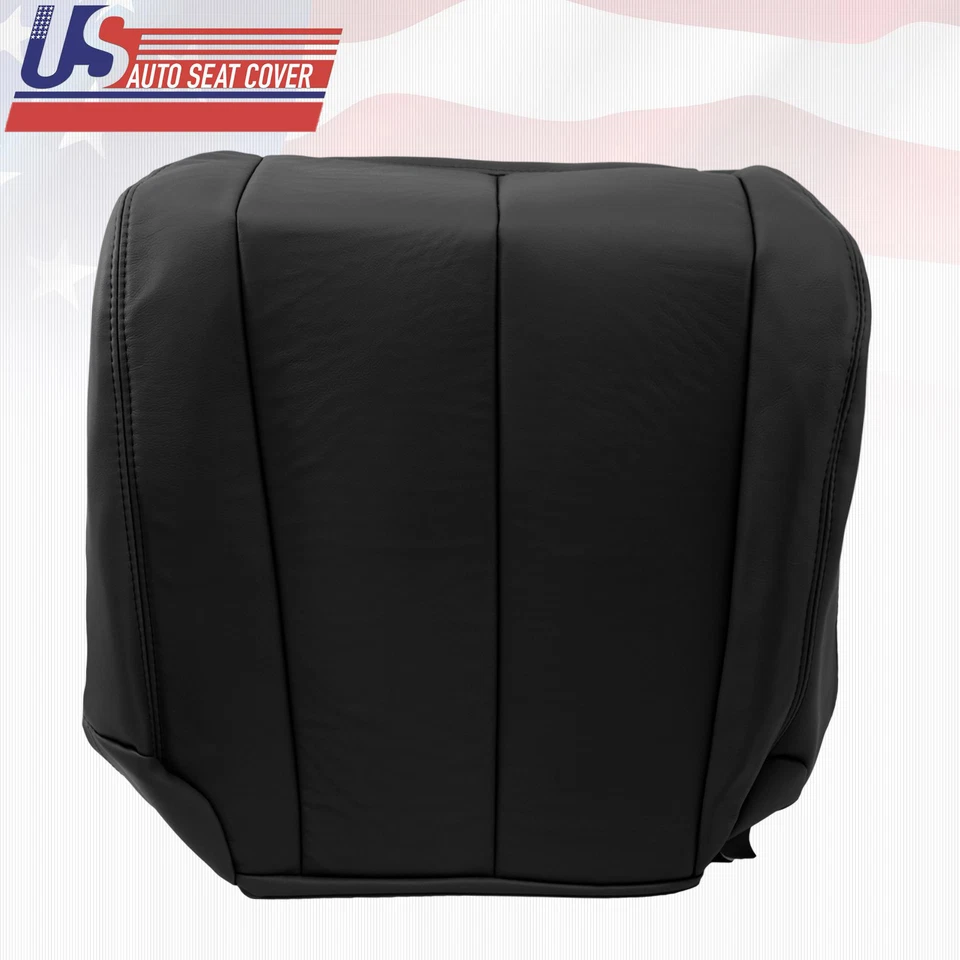 Cubierta de asiento inferior de cuero negra para conductor y pasajero 2003-2007 para Nissan Murano Foto 2 de 4