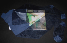 COLLANT KUNERT CONTESSA 15 T 2 MARINE NYLON VOILE LINGERIE GOUSSET CHINCHILLAN