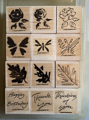 Stampin' Up! Retired Two-Step Simple Sketches Stamp Set