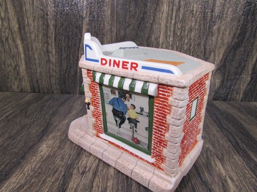 Escultura de restaurante Hawthorne Village 1996 colecciones de porche The Corner #1577A - Imagen 6 de 10
