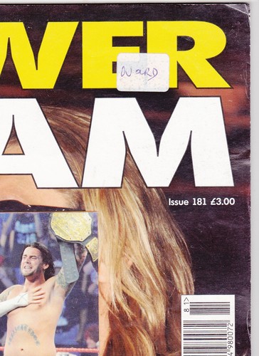Power Slam Magazine #181 August 2009 Edge Rob Van Dam Mitsuharu Misawa WWE TNA - Picture 14 of 20