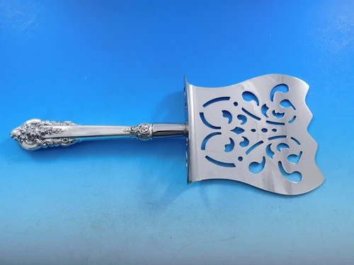 Grande Baroque by Wallace Sterling Asparagus Server Hooded HHWS Custom 9 1/2"