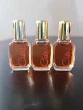 Lot of 3 Vintage CIARA Charles Revson Perfume Parfum 1/8oz. Mini Splash *NEW*