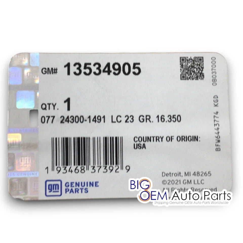 Chevrolet Tahoe GMC Yukon 2015-2020 manija exterior de la puerta delantera nueva OEM 13534905 Foto 4 de 4