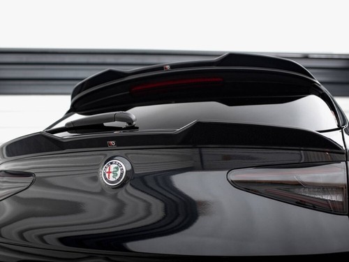 Maxton Design Lower Spoiler Extension for Alfa Romeo Stelvio Quadrifoglio MK1 - Picture 3 of 5