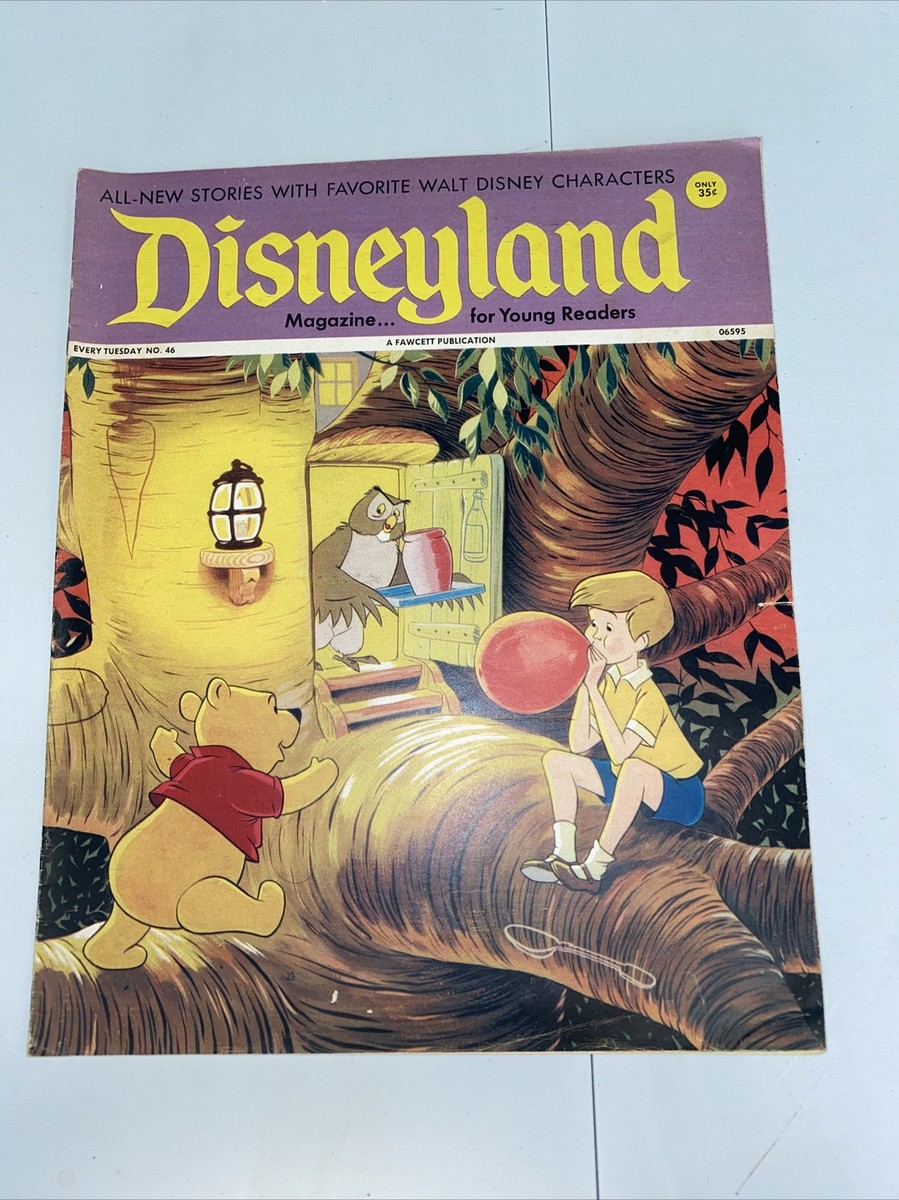 1972 Disneyland Magazine No 46 Winnie The Pooh ￼cover | eBay