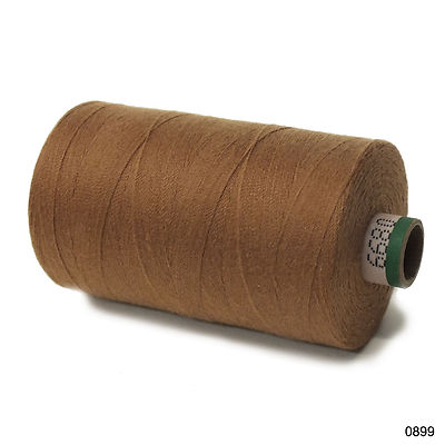 Amann 100% Polyester Core-Spun Sewing Thread  Sabac 80 1000M Color 0899 Caramel