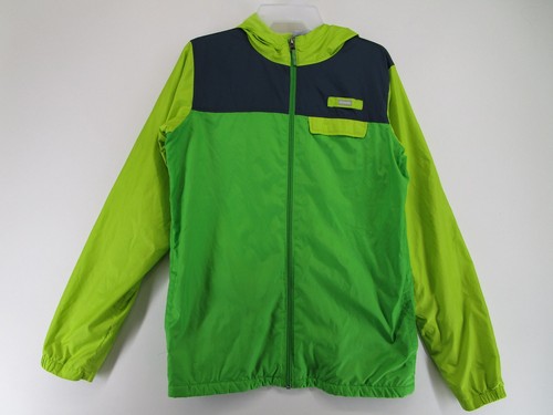 Full Zip Hooded Long Sleeve Windbreaker 