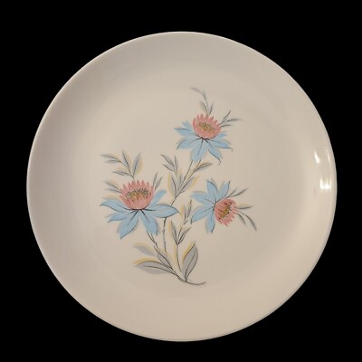 4x Vintage 1950s Steubenville Fairlane Pattern Dinner Plates Mid
