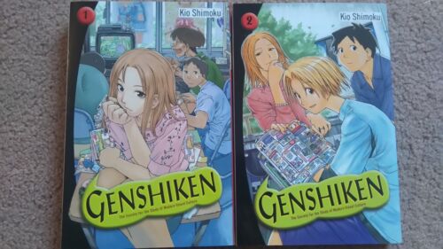 *Rare* Genshiken Volumes 1 & 2 Manga Books -  Kio Shimoku - Afbeelding 1 van 2
