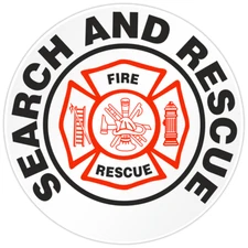 Search and Rescue Sign Bumper Sticker Military Vinyl Soldier Decal 5"