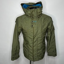 Oakley Waterproof Ski Snowboard Coat Jacket Hooded Full Zip Womens Medium
