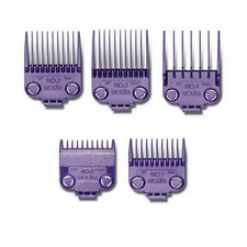 Andis 01410 Professional Waterproof Replacement Barber Clipper Guards Set of 5