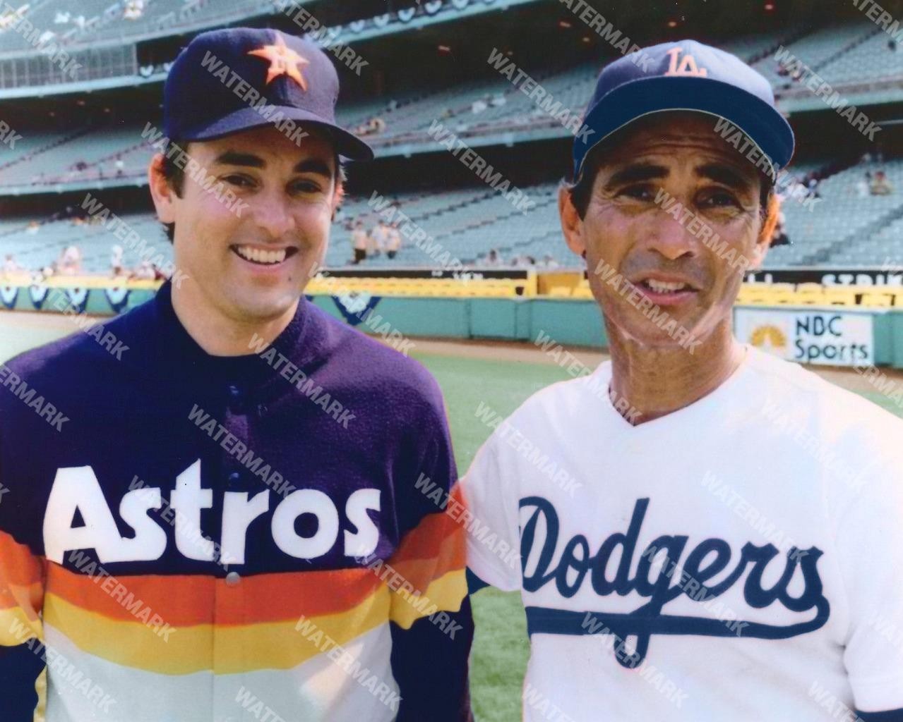 GW560 Nolan Ryan – Sandy Koufax Dodgers 8x10 11x14 16x20 Colorized Photo