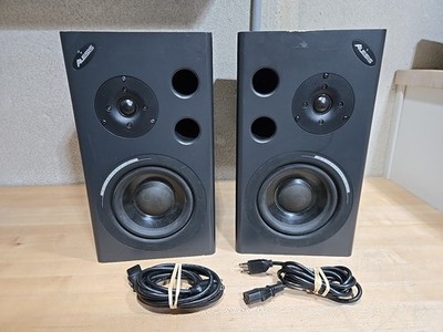 Alesis M1 Mk2 Active Reference Monitor Speakers Black Pair Set Untested