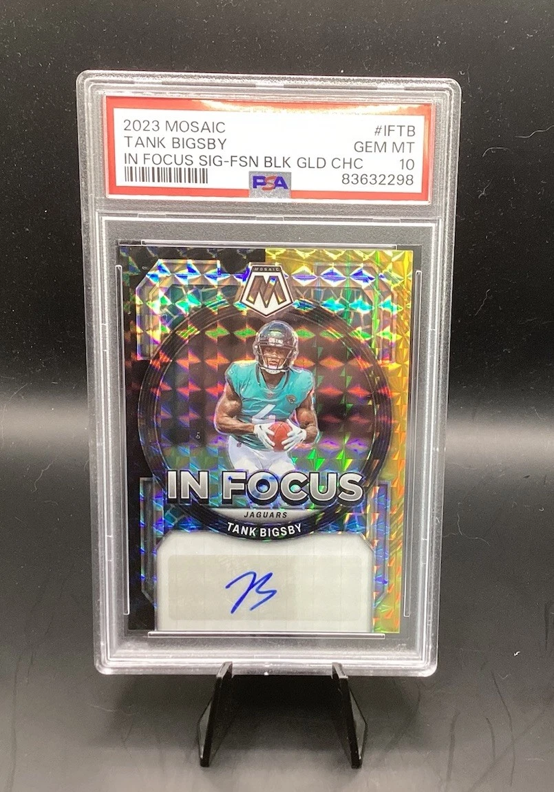 Tank Bigsby Panini Mosaic in Focus Signature #IFTB Fusion Black Gold Choice