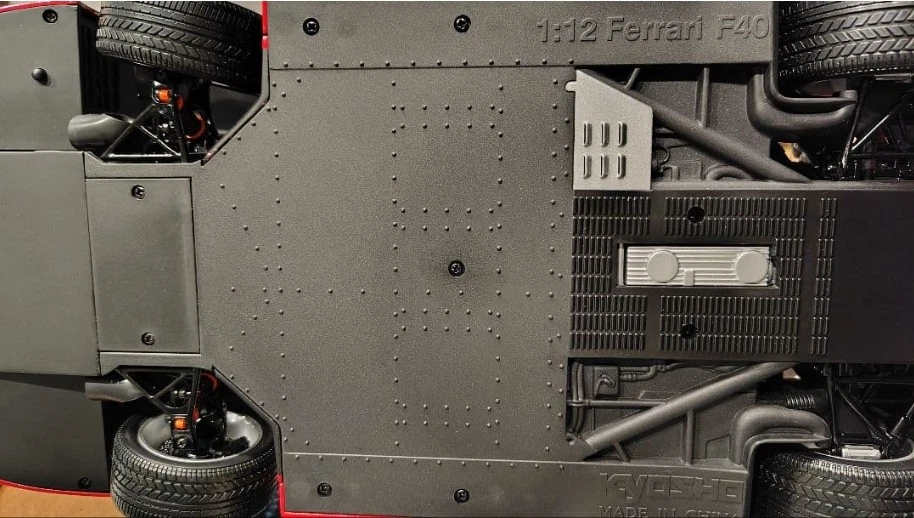 Kyosho Ferrari F40 1/12 Scale Diecast Model Car from Japan no box used - Image 4 of 4