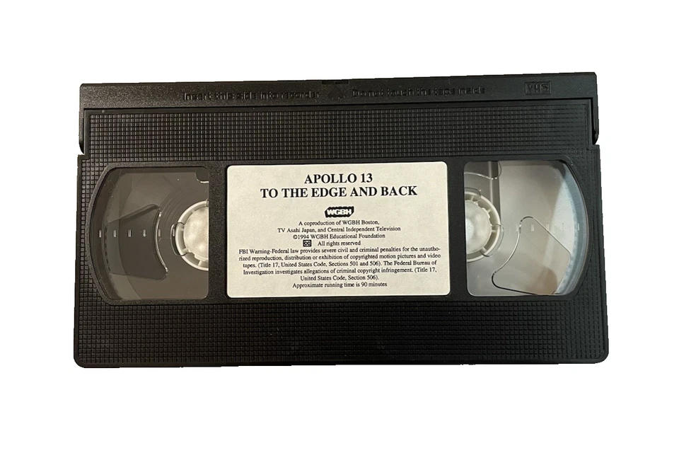 Apollo 13: To the Edge and Back VHS Tape Documentary 1994 Space Astronauts - Image 4 of 4