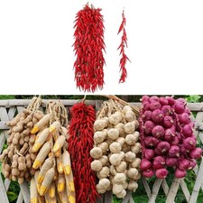 For Kitchen Faux Chili Pepper Food Photography Lifelike Details Easy To Hang