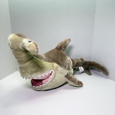 Disney Store Finding Nemo Anchor Shark Puppet Stuffed Plush 20'' Hammerhead
