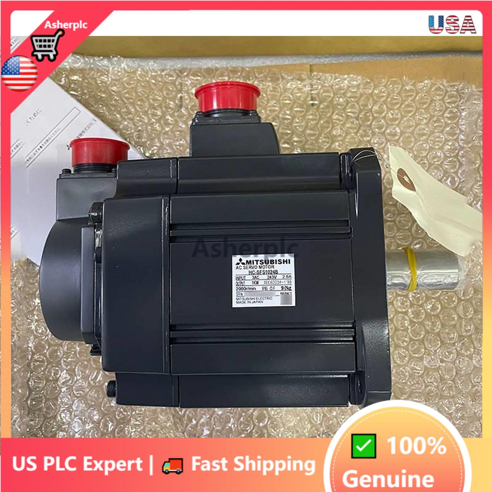 Mitsubishi HC-SFS1024B Servo Motor 1PC New Expedited Shipping HCSFS1024B