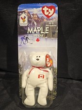 TY Maple the Bear Beanie Baby 1999 McDonald s Canada Ronald McDonald MIP