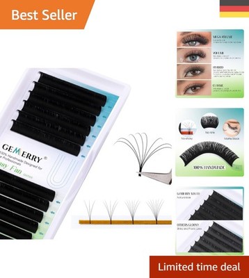 Individuelle Easy Fan Lashes 11mm - 0,05 D Curl, ideal für glamouröse Looks
