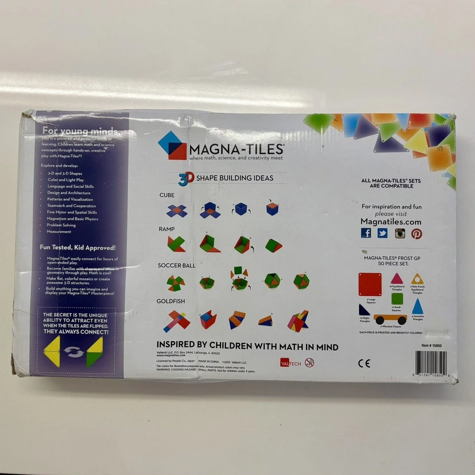 Juego magnético de construcción de azulejos Magna Grand Prix Foto 3 de 3