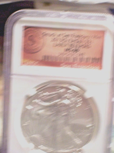 2012 (S) American Silver Eagle - NGC MS69 ER Struck at San Francisco Mint