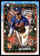 Pete Alonso 2024 Topps  #H66 Mets MLB READ FREE SHIPPING AutographDen