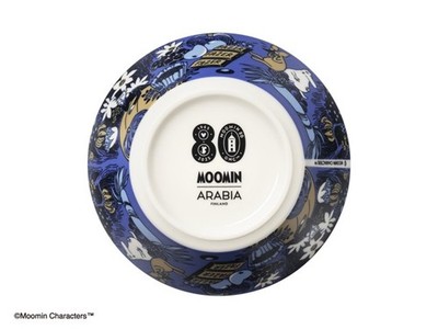 Moomin x Arabia x Fazer 80th Anniversary Bowl 15cm Limited Edition