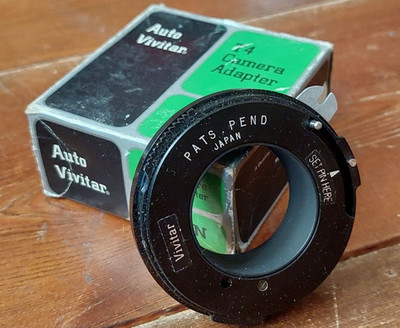 Auto Vivitar T4 Nikon adapter