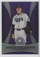 2010 Bowman Platinum Prospects Retail Purple Refractor Jeremy Hellickson 0z6