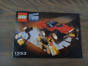 LEGO Studios: Car Stunt Studio (1353) 100% Complete w Minifigures & Instructions
