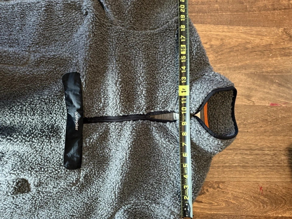 Pullover para hombre Icebreaker Merino 960 High Pile RealFleece media cremallera talla XL Foto 3 de 4