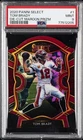 2020 PANINI SELECT DIE-CUT MAROON PRIZM #1 TOM BRADY PSA 9