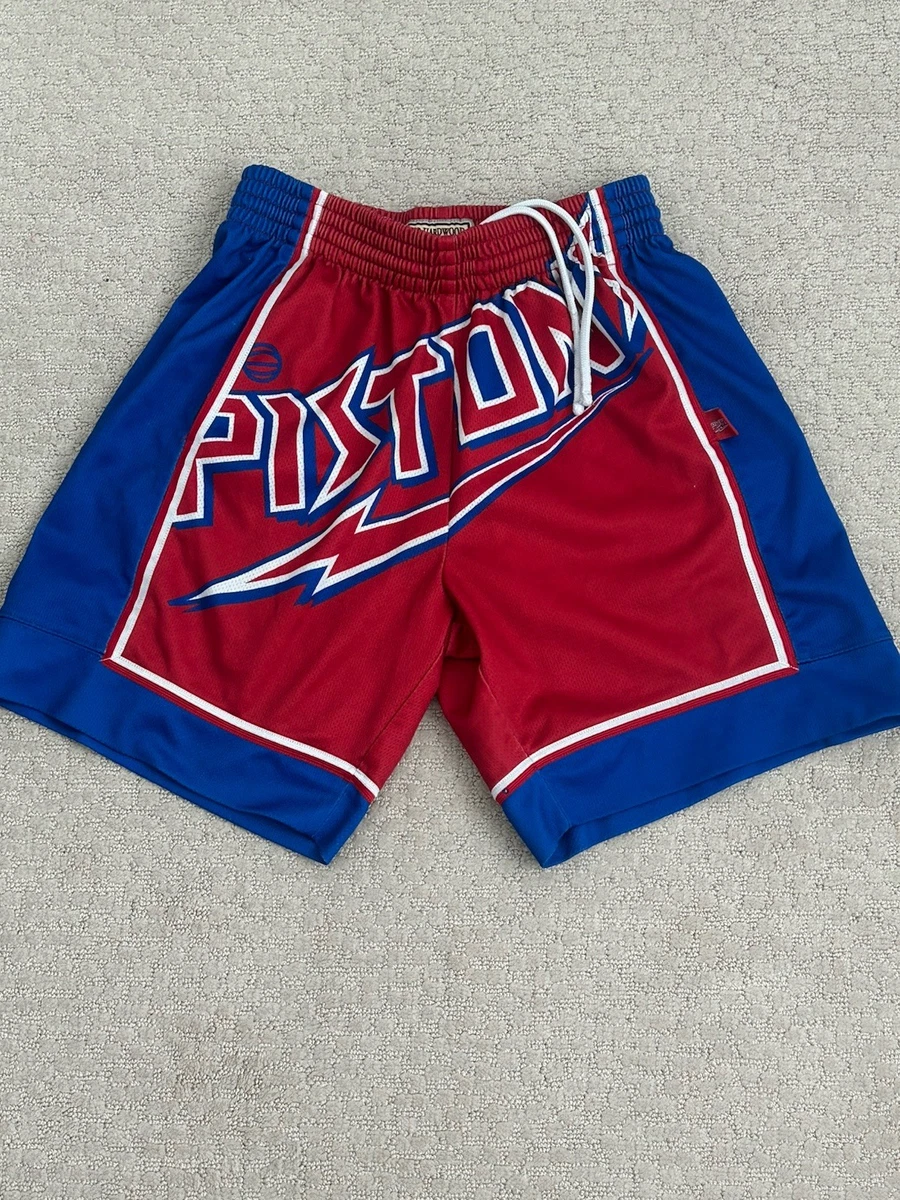 Mitchell & Ness Detroit Pistons NBA Shorts for sale | eBay