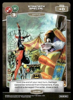 Harley Quinn 2018 Panini Batman Meta X Card (NM)