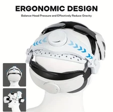 3D Movie VR Headset W/ Integrated Gaming Console No Battery Needed Adjustable