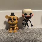 Funko Pop! FNAF 10th Anniversary Withered Golden Freddy And Puppet UNBOXED