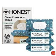 The Honest Company Clean Conscious Sensitive Skin Baby Wipes