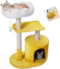 33" Cloud Cat Tree Tower Cozy Bed Large Condo All Cats 33" Multi-Level Cat